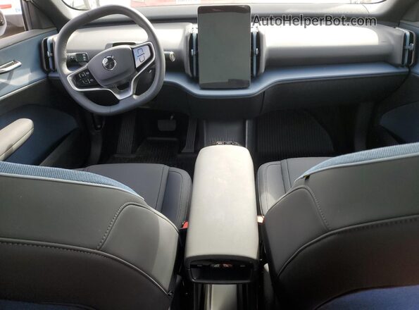 YV4EK3ZK3SS152929 2025 VOLVO EX30 Blue Widok deski rozdzielczej