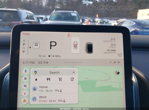 YV4EK3ZL9SS135223 2025 VOLVO EX30 Серый Вид задних сидений