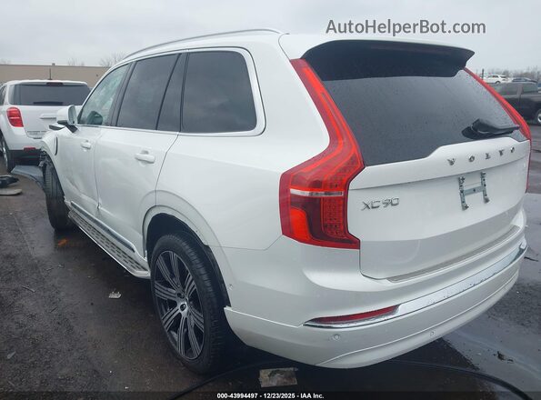 YV4H600A9P1925386 2023 VOLVO XC90 RECHARGE PLUG-IN HYBRID White Tył lewy