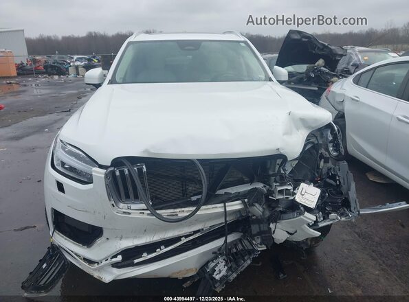 YV4H600A9P1925386 2023 VOLVO XC90 RECHARGE PLUG-IN HYBRID White Widok deski rozdzielczej