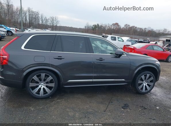 YV4H60CE2R1236114 2024 VOLVO XC90 RECHARGE PLUG-IN HYBRID Gray Widok wnętrza 360 stopni