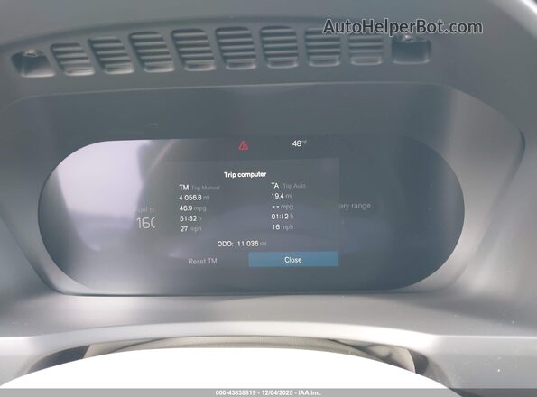 YV4H60CE2R1236114 2024 VOLVO XC90 RECHARGE PLUG-IN HYBRID Gray Widok tylnych siedzeń