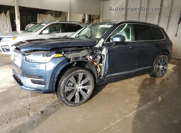 YV4H60CE9R1223912 2024 VOLVO XC90 Синий Передняя левая четверть