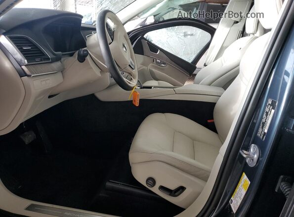 YV4H60CE9R1223912 2024 VOLVO XC90 Синий Вид салона спереди
