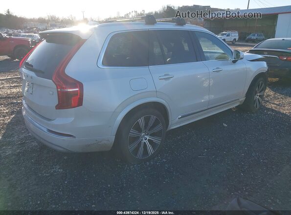 YV4H60CL2N1847169 2022 VOLVO XC90 RECHARGE PLUG-IN HYBRID Белый Задняя правая четверть