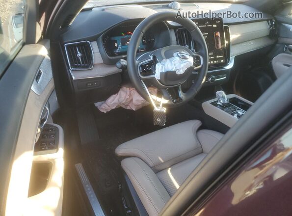 YV4H60PM2T1434071 2026 VOLVO XC90 Коричневый Вид панели приборов