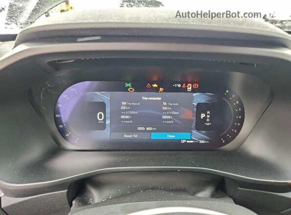YV4L12UK2T2697761 2026 VOLVO XC40 Черный Вид щитка приборов