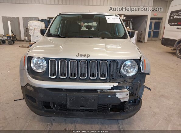 ZACCJAAB4HPF89074 2017 JEEP RENEGADE Silver Widok zestawu wskaźników