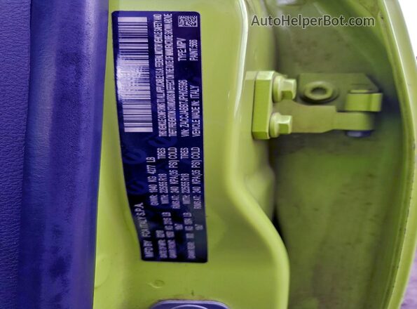 ZACCJABB7JPH05596 2018 JEEP RENEGADE Зеленый Вид подкапотного пространства
