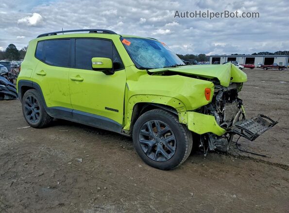 ZACCJABB7JPH05596 2018 JEEP RENEGADE Зеленый Передняя правая четверть