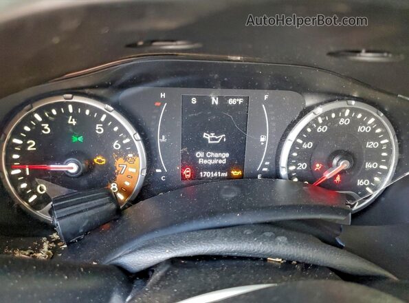 ZACCJABB7JPH05596 2018 JEEP RENEGADE Зеленый Вид щитка приборов