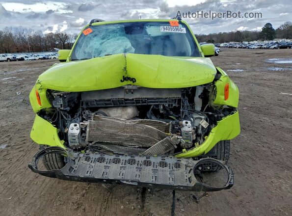 ZACCJABB7JPH05596 2018 JEEP RENEGADE Зеленый Вид спереди
