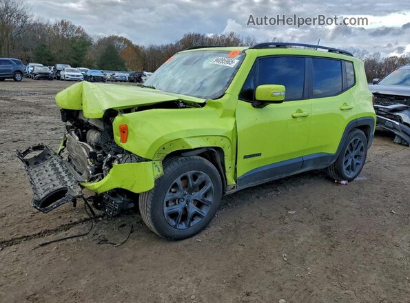ZACCJABB7JPH05596 2018 JEEP RENEGADE Зеленый Передняя левая четверть