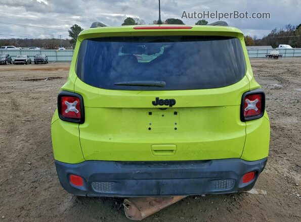ZACCJABB7JPH05596 2018 JEEP RENEGADE Зеленый Вид сзади