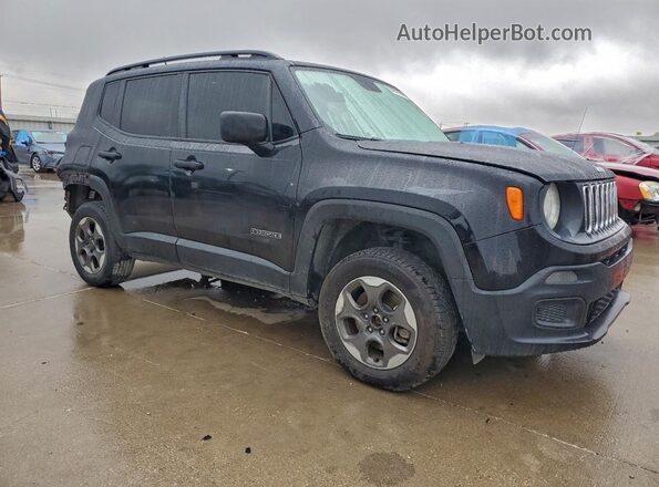 ZACCJBAB4HPF94040 2017 JEEP RENEGADE Черный Передняя правая четверть