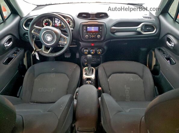 ZACCJBAB4HPF94040 2017 JEEP RENEGADE Черный Вид панели приборов