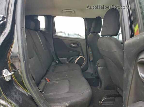 ZACCJBAB4HPF94040 2017 JEEP RENEGADE Черный Вид задней части салона