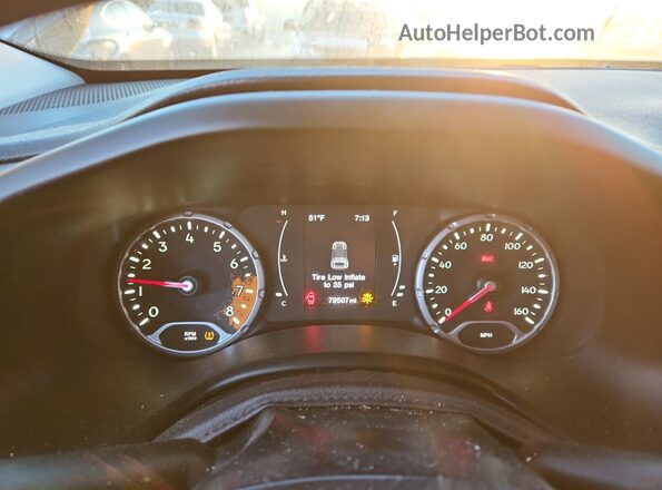 ZACCJBAW6GPE38664 2016 JEEP RENEGADE Черный Вид щитка приборов
