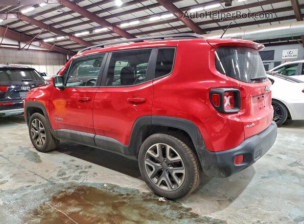 ZACCJBBT0GPD21912 2016 JEEP RENEGADE Красный Задняя левая четверть