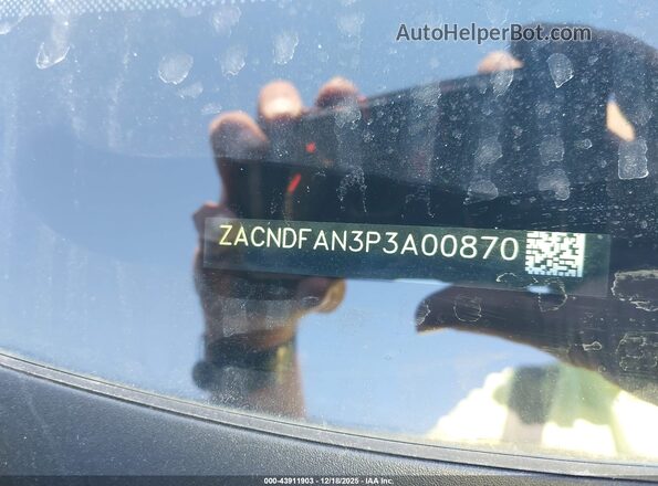 ZACNDFAN3P3A00870 2023 DODGE OTHER Black Widok komory silnika