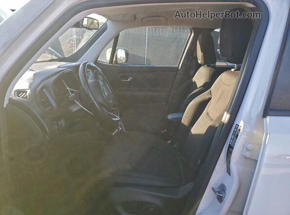 ZACNJABB3LPL00375 2020 JEEP RENEGADE White Front interior view