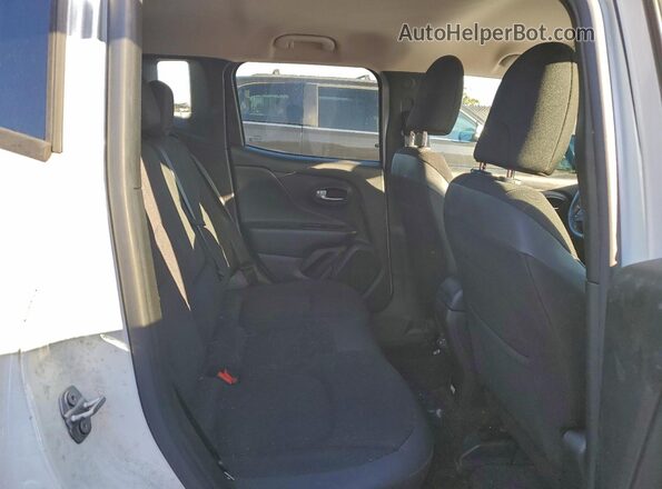 ZACNJABB3LPL00375 2020 JEEP RENEGADE White Rear interior view