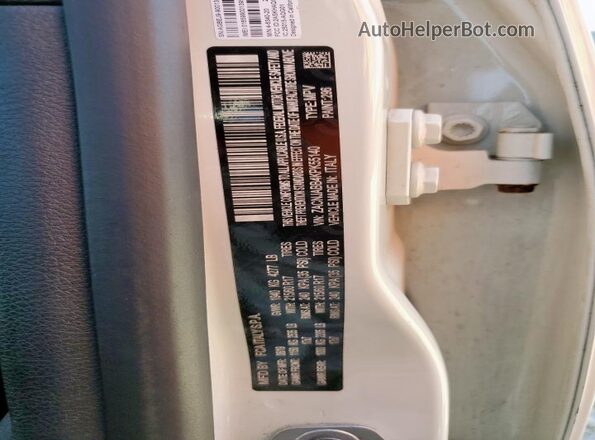 ZACNJABB4KPK55140 2019 JEEP RENEGADE Белый Вид наклейки с VIN-кодом