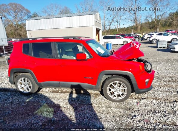ZACNJABB5KPK08196 2019 JEEP RENEGADE Красный Вид задней части салона