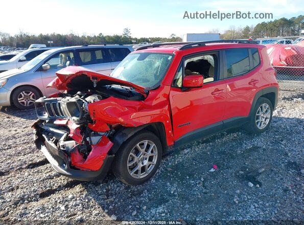 ZACNJABB5KPK08196 2019 JEEP RENEGADE Красный Передняя левая четверть