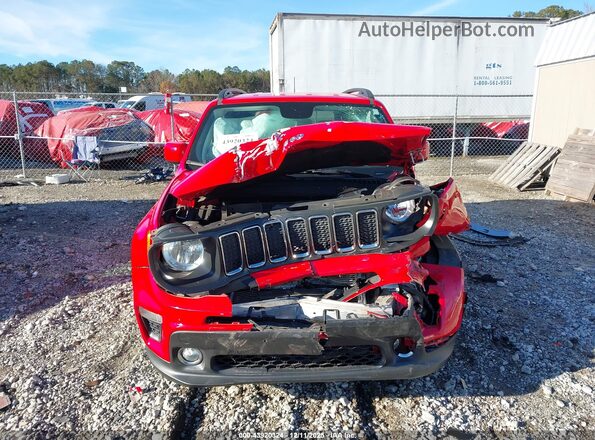 ZACNJABB5KPK08196 2019 JEEP RENEGADE Красный Вид спереди