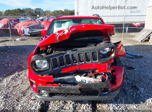 ZACNJABB5KPK08196 2019 JEEP RENEGADE Красный Вид щитка приборов