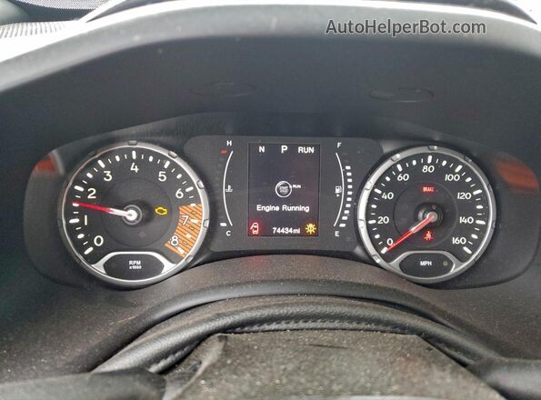 ZACNJABB5LPL61288 2020 JEEP RENEGADE Blue Սարքավորումների վահանակի տեսք