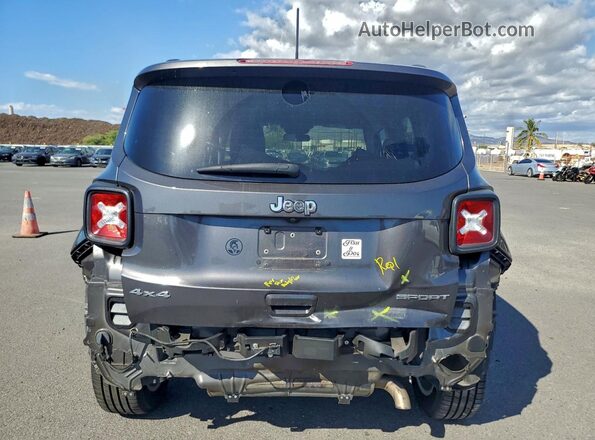 ZACNJBA1XLPL06821 2020 JEEP RENEGADE Charcoal Հետևի տեսք