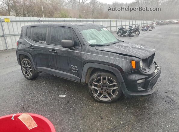 ZACNJBAB2LPL86480 2020 JEEP RENEGADE Black წინა მარჯვენა
