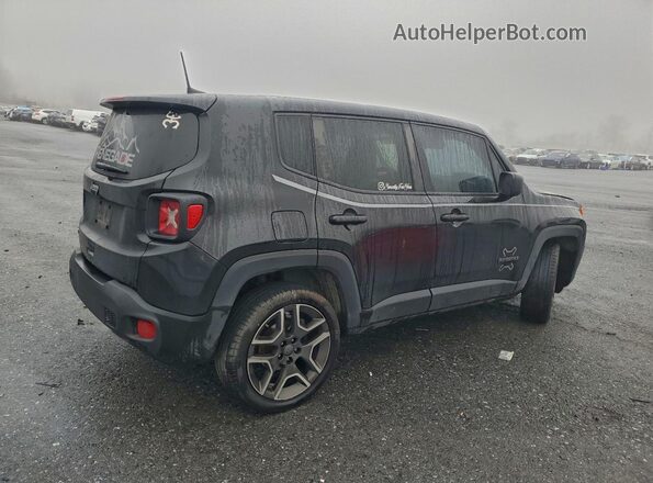 ZACNJBAB2LPL86480 2020 JEEP RENEGADE Black უკანა მარჯვენა