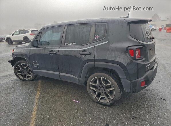 ZACNJBAB2LPL86480 2020 JEEP RENEGADE Black უკანა მარცხენა