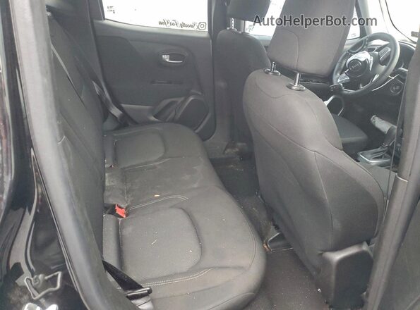 ZACNJBAB2LPL86480 2020 JEEP RENEGADE Black უკანა სალონის ხედი