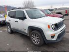 2019 Jeep Renegade Sport 4x4 White vin: ZACNJBAB3KPK55136