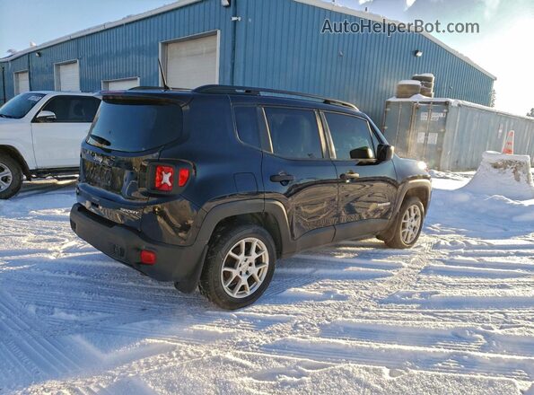 ZACNJBAB9KPJ80670 2019 JEEP RENEGADE Черный Задняя правая четверть