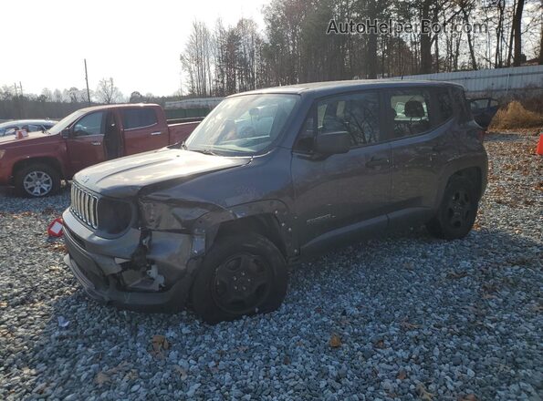 ZACNJBAB9LPK97621 2020 JEEP RENEGADE Gray Передня ліва чверть
