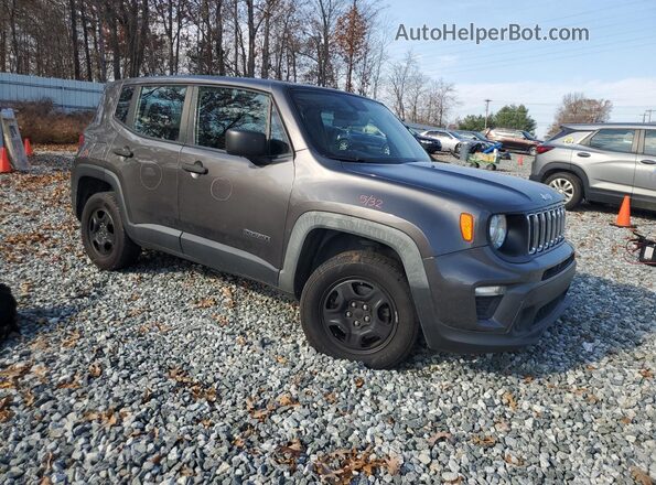 ZACNJBAB9LPK97621 2020 JEEP RENEGADE Gray Передня права чверть
