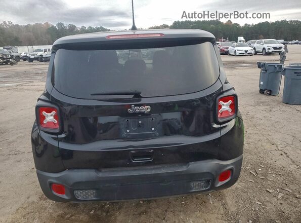 ZACNJCAB7MPM51184 2021 JEEP RENEGADE Black უკანა ხედი