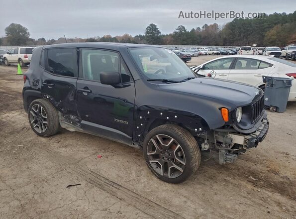 ZACNJCAB7MPM51184 2021 JEEP RENEGADE Black წინა მარჯვენა