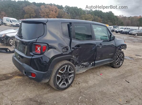 ZACNJCAB7MPM51184 2021 JEEP RENEGADE Black უკანა მარჯვენა