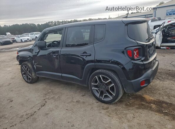 ZACNJCAB7MPM51184 2021 JEEP RENEGADE Black უკანა მარცხენა