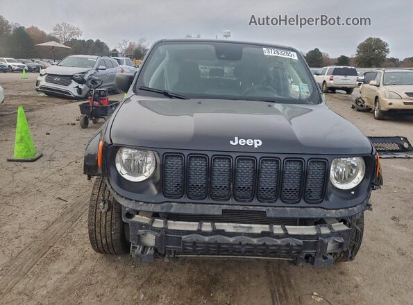 ZACNJCAB7MPM51184 2021 JEEP RENEGADE Black წინა ხედი