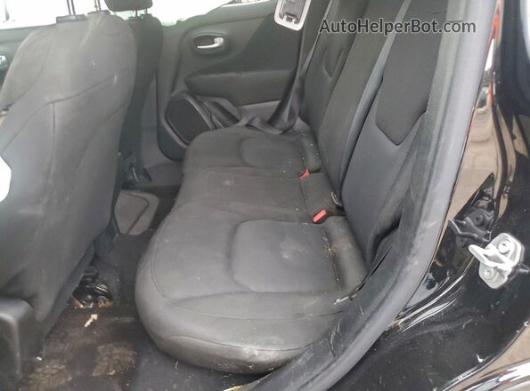 ZACNJCAB7MPM51184 2021 JEEP RENEGADE Black უკანა სალონის ხედი