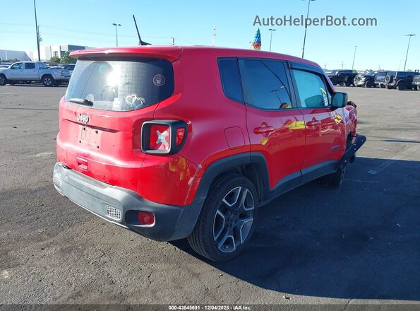 ZACNJCABXMPM41460 2021 JEEP RENEGADE Red უკანა მარჯვენა