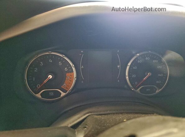ZACNJDAB6MPN31159 2021 JEEP RENEGADE Red Widok zestawu wskaźników