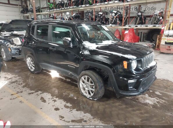ZACNJDAB8MPM92980 2021 JEEP RENEGADE Black Առջևի աջ
